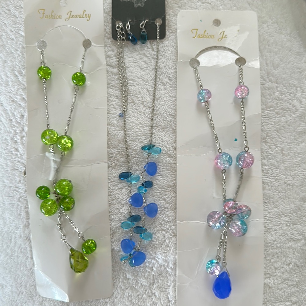 Fashion Jewelry Necklace Bundle - 3